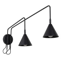 Sollux SL.2507 Wandleuchte NOX 2 schwarz gallery