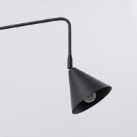 Sollux SL.2507 Wandleuchte NOX 2 schwarz mit einem Schalter 