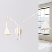 Sollux SL.2509 Wandleuchte NOX 2 beige mit einem Schalter 3