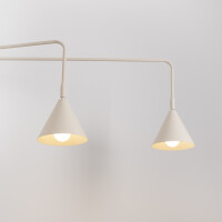 Sollux SL.2509 Wandleuchte NOX 2 beige mit einem Schalter 4
