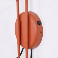 Sollux SL.2511 Wandleuchte NOX 2 rote ocker mit einem Schalt