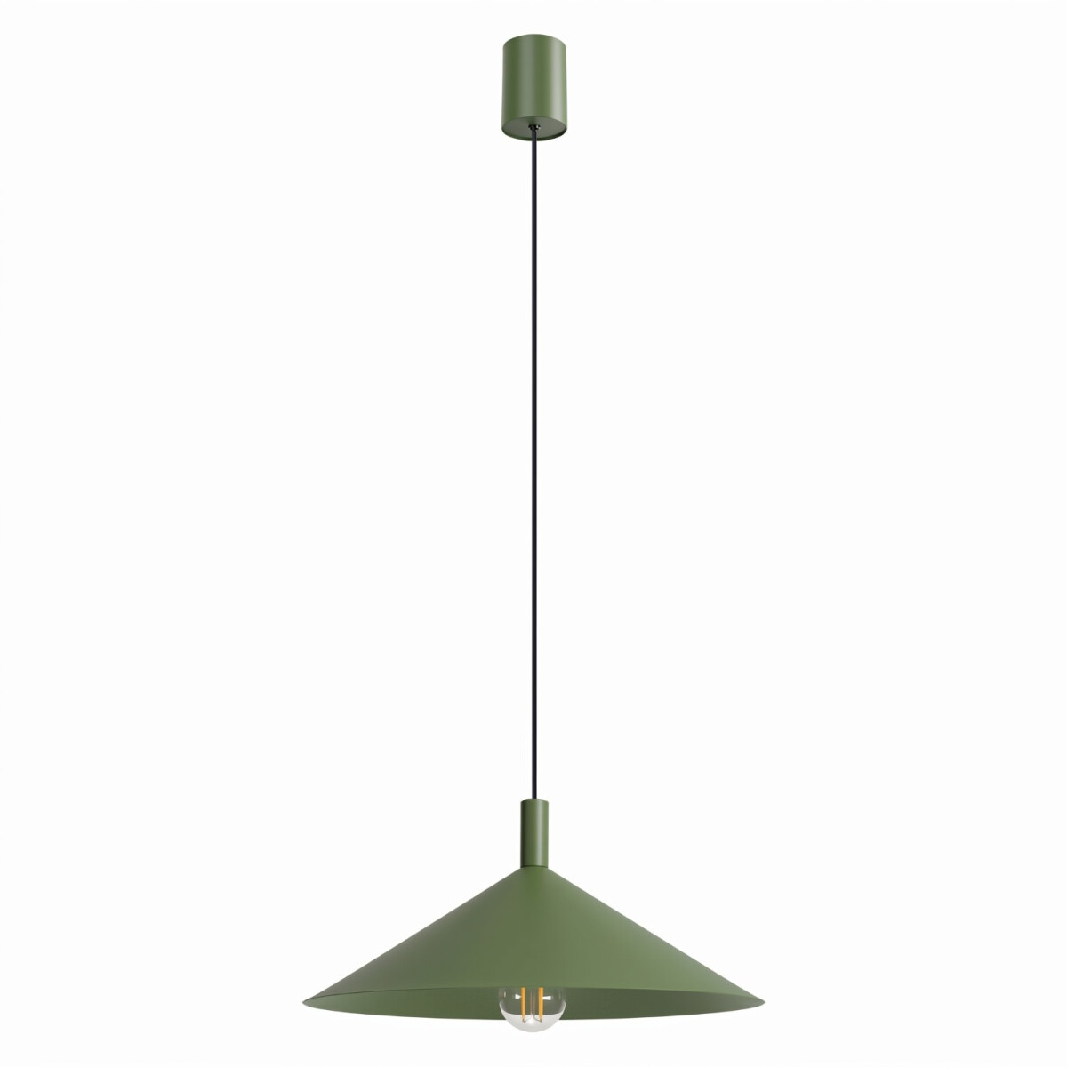 Sollux SL.2540 Pendelleuchte NOX 40 olivgrün