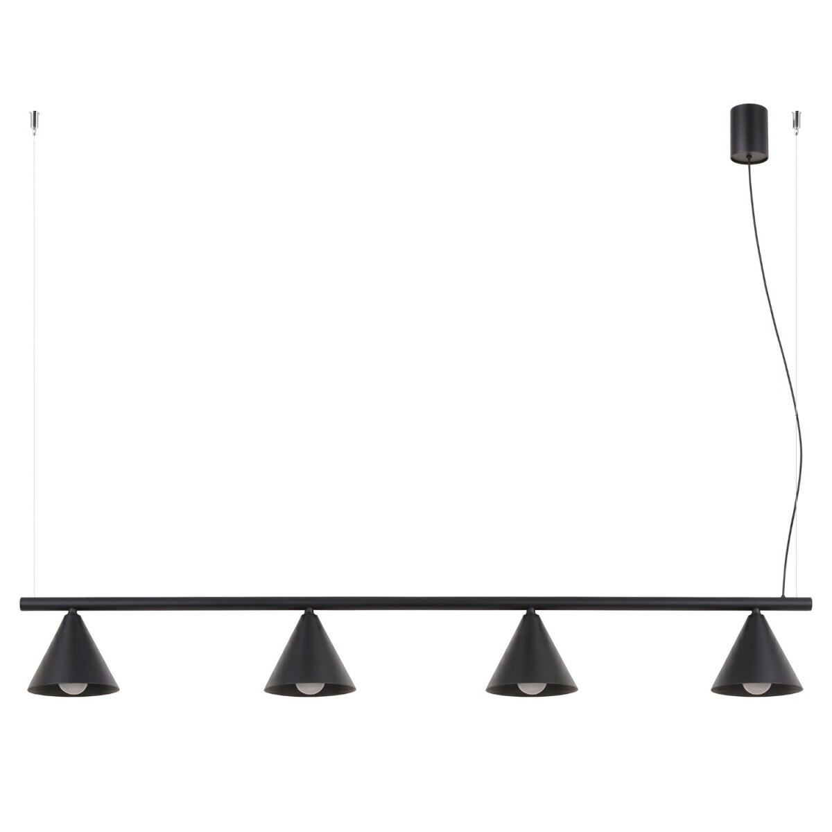 Sollux SL.2552 Kronleuchter NOX 4L schwarz