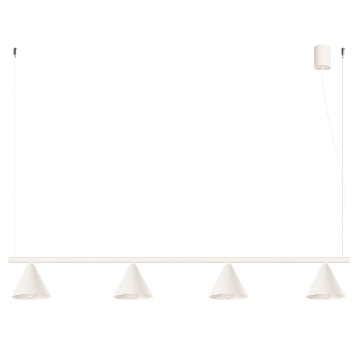 Sollux SL.2554 Kronleuchter NOX 4L beige