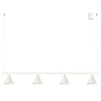 Sollux SL.2554 Kronleuchter NOX 4L beige