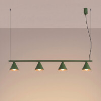 Sollux SL.2555 Kronleuchter NOX 4L olivgrün