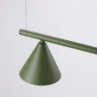 Sollux SL.2555 Kronleuchter NOX 4L olivgrün 6