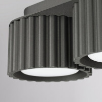 Sollux SL.2629 Deckenleuchte AURA 3 schwarz Gx53 5