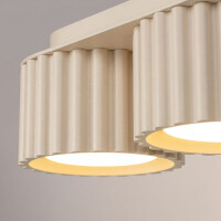 Sollux SL.2630 Deckenleuchte AURA 3 beige Gx53 4