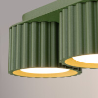Sollux SL.2631 Deckenleuchte AURA 3 olivgrün Gx53 4