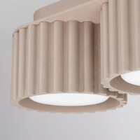 Sollux SL.2635 Deckenleuchte AURA 3 taupe Gx53 5
