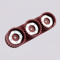 Sollux SL.2636 Deckenleuchte AURA 3 burgund Gx53 6