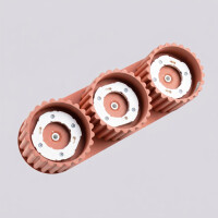 Sollux SL.2637 Deckenleuchte AURA 3 apricot Gx53 6