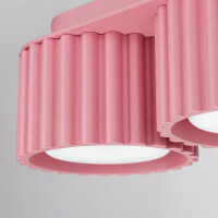 Sollux SL.2638 Deckenleuchte AURA 3 rosa Gx53 5