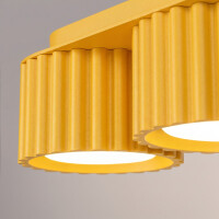 Sollux SL.2640 Deckenleuchte AURA 3 gelb Gx53 4