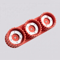 Sollux SL.2641 Deckenleuchte AURA 3 rot Gx53 6
