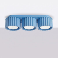 Sollux SL.2643 Deckenleuchte AURA 3 himmelblau Gx53 3