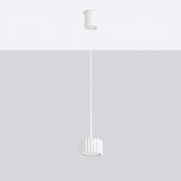 Sollux SL.2676 Pendelleuchte AURA 1 weiß Gx53 3