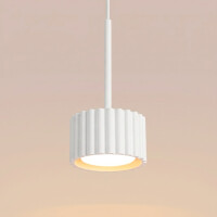 Sollux SL.2676 Pendelleuchte AURA 1 weiß Gx53 5