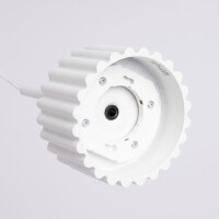 Sollux SL.2676 Pendelleuchte AURA 1 weiß Gx53 7