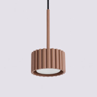 Sollux SL.2681 Pendelleuchte AURA 1 mokka Gx53 4
