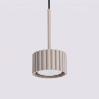 Sollux SL.2683 Pendelleuchte AURA 1 taupe Gx53 4