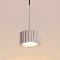 Sollux SL.2683 Pendelleuchte AURA 1 taupe Gx53 5