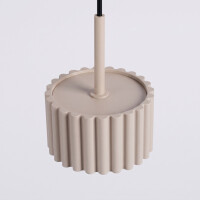 Sollux SL.2683 Pendelleuchte AURA 1 taupe Gx53 6