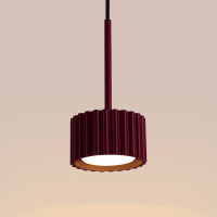 Sollux SL.2684 Pendelleuchte AURA 1 burgund Gx53 4