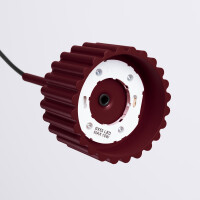 Sollux SL.2684 Pendelleuchte AURA 1 burgund Gx53 6