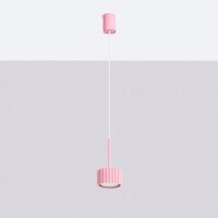 Sollux SL.2686 Pendelleuchte AURA 1 rosa Gx53 3