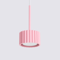 Sollux SL.2686 Pendelleuchte AURA 1 rosa Gx53 4