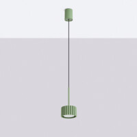 Sollux SL.2687 Pendelleuchte AURA 1 salbei Gx53 3