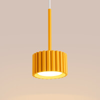Sollux SL.2688 Pendelleuchte AURA 1 gelb Gx53 5