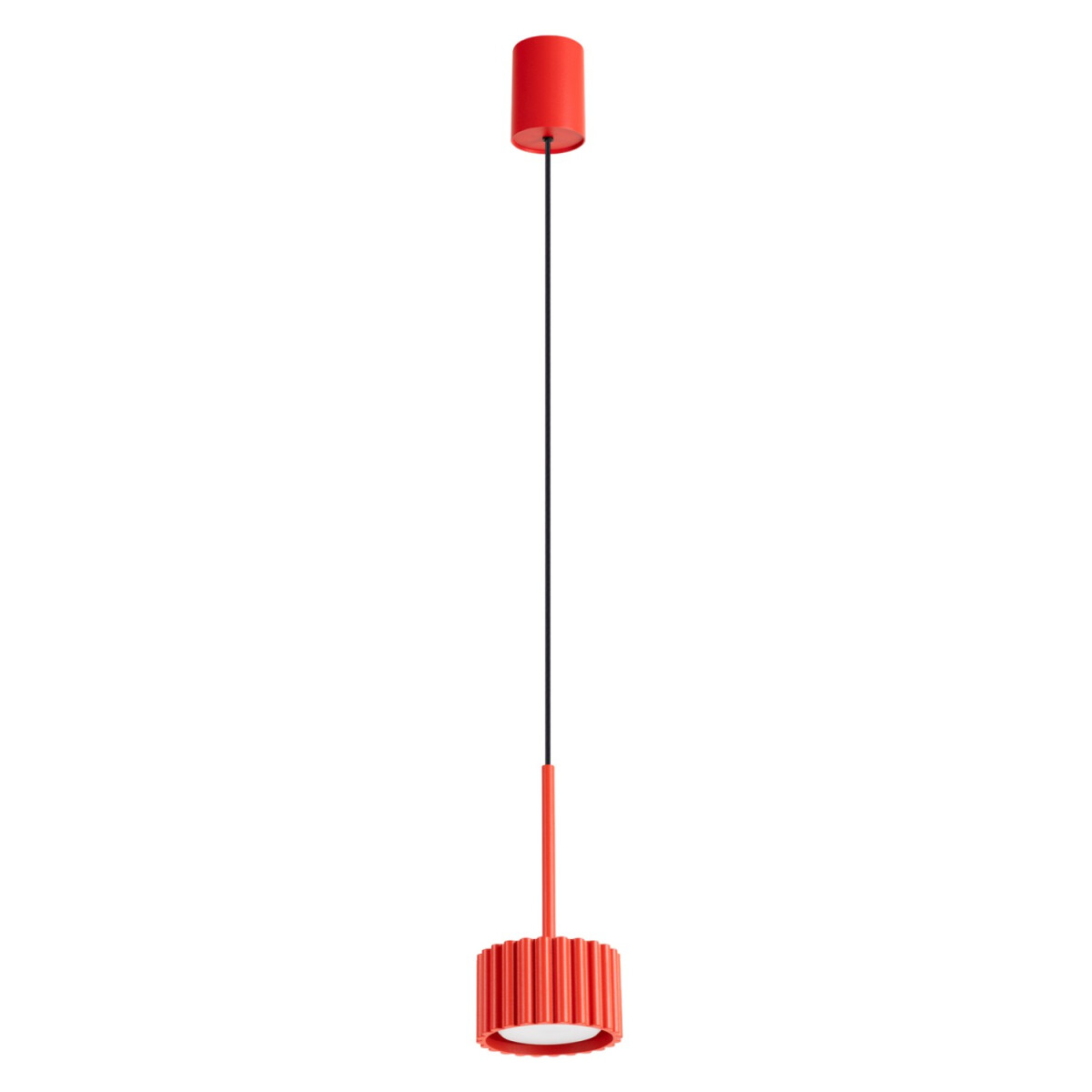 Sollux SL.2689 Pendelleuchte AURA 1 rot Gx53