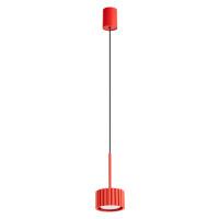 Sollux SL.2689 Pendelleuchte AURA 1 rot  gallery