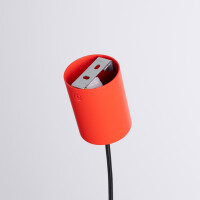 Sollux SL.2689 Pendelleuchte AURA 1 rot Gx53 8