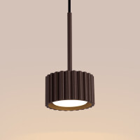 Sollux SL.2690 Pendelleuchte AURA 1 braun Gx53 5