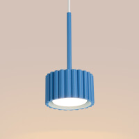 Sollux SL.2691 Pendelleuchte AURA 1 himmelblau Gx53 5