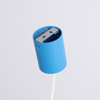 Sollux SL.2691 Pendelleuchte AURA 1 himmelblau Gx53 8