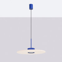 Sollux SL.2693 Pendelleuchte OVO 1 ultramaryna/beżowa filc G