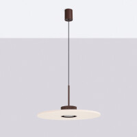Sollux SL.2694 Pendelleuchte OVO 1 brązowa/beżowa filc Gx53 