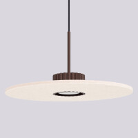 Sollux SL.2694 Pendelleuchte OVO 1 brązowa/beżowa filc Gx53 