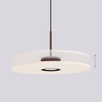 Sollux SL.2694 Pendelleuchte OVO 1 brązowa/beżowa filc Gx53 
