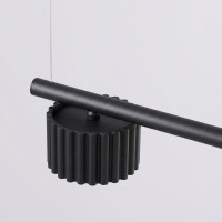 Sollux SL.2696 Kronleuchter AURA 4 schwarz Gx53 6