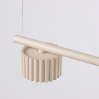 Sollux SL.2697 Kronleuchter AURA 4 beige Gx53 6