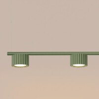 Sollux SL.2698 Kronleuchter AURA 4 olivgrün Gx53 5