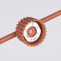 Sollux SL.2699 Kronleuchter AURA 4 rote ocker Gx53 7