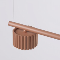 Sollux SL.2700 Kronleuchter AURA 4 mokka Gx53 6