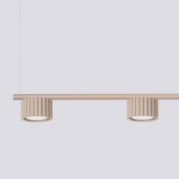 Sollux SL.2702 Kronleuchter AURA 4 taupe Gx53 4